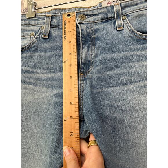 Adriano Goldschmied The Prima Crop Jeans Light Blue Women’s 31 Distressed - Picture 13 of 14